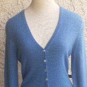 TSE women's sweater S cashmere cardigan blue good condition